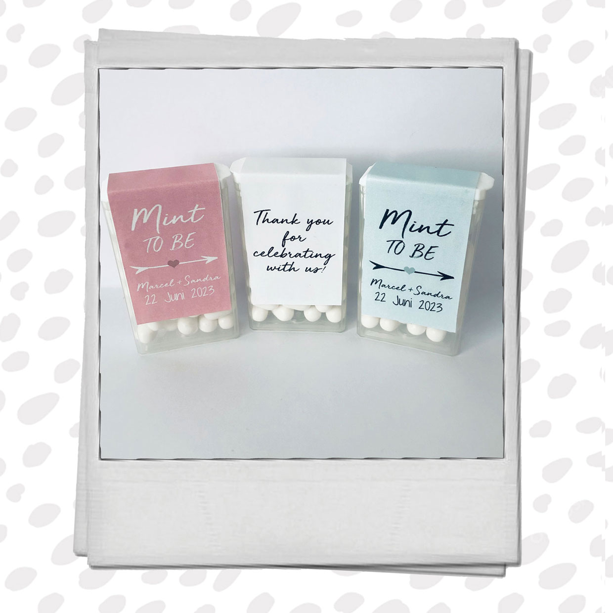 Doosje Tic Tac "Mint to be"