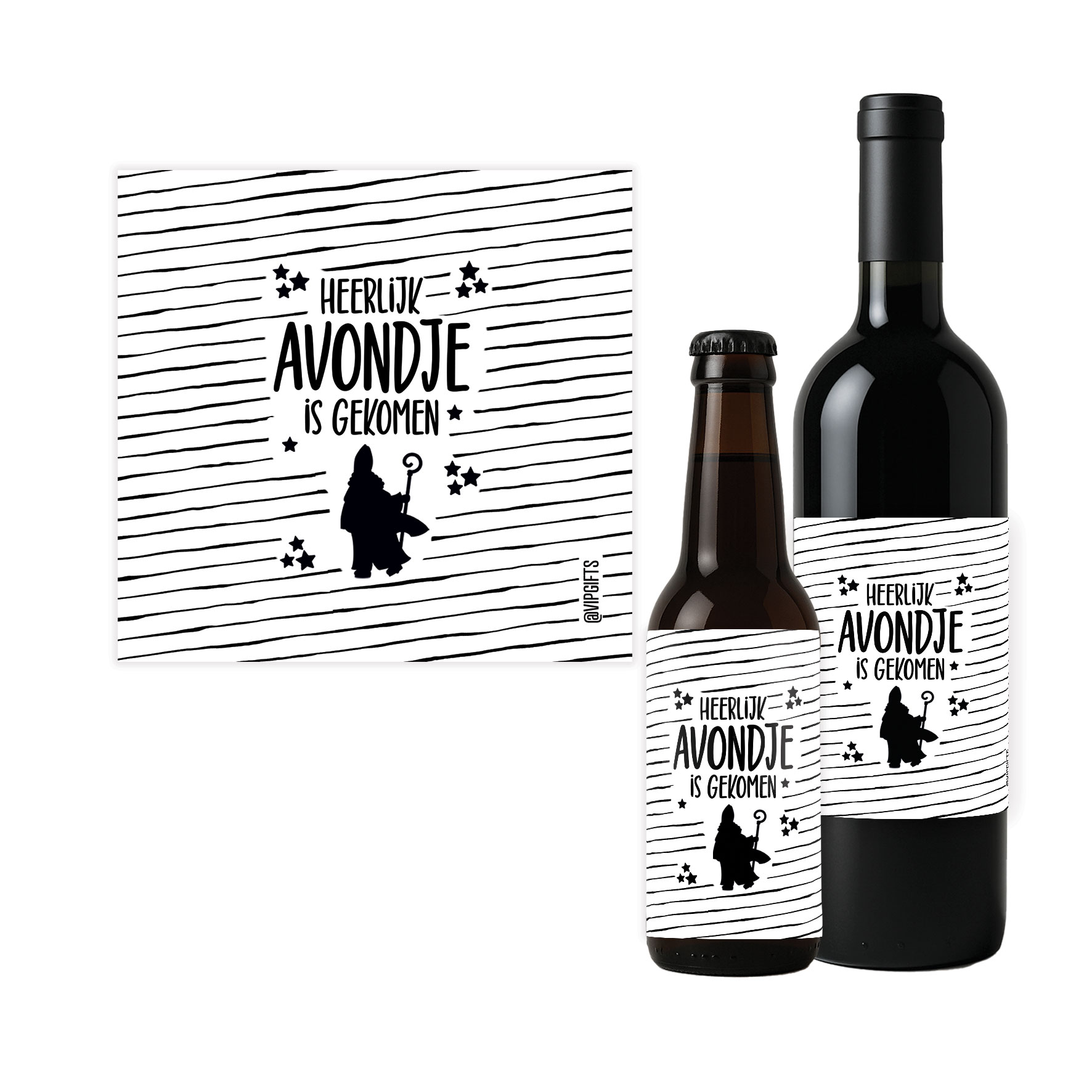 Flesetiket - Heerlijk avondje