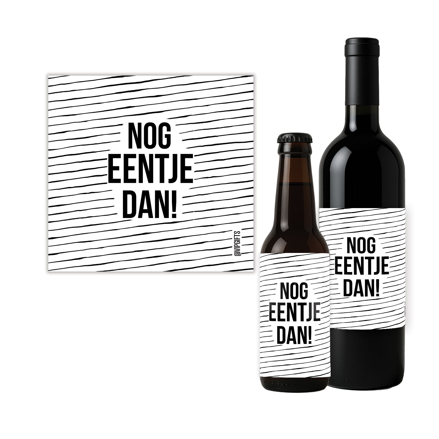 Flesetiket - Nog eentje dan