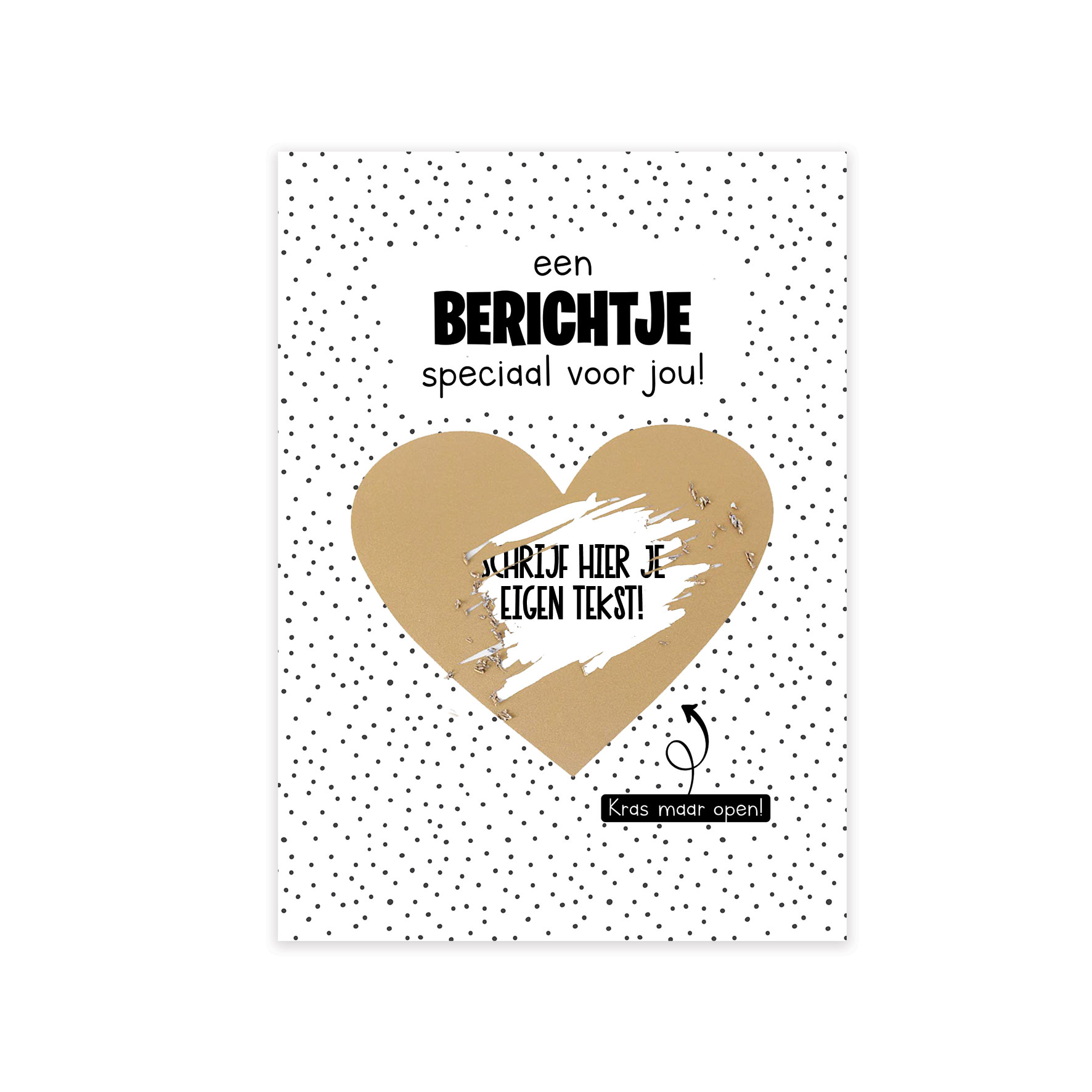Kraskaart "Berichtje"