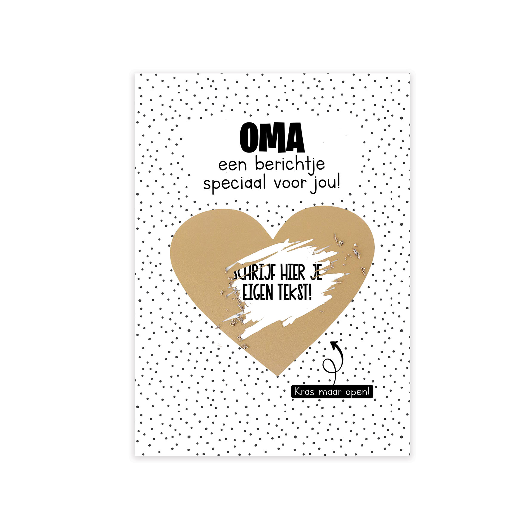 Kraskaart "Oma"