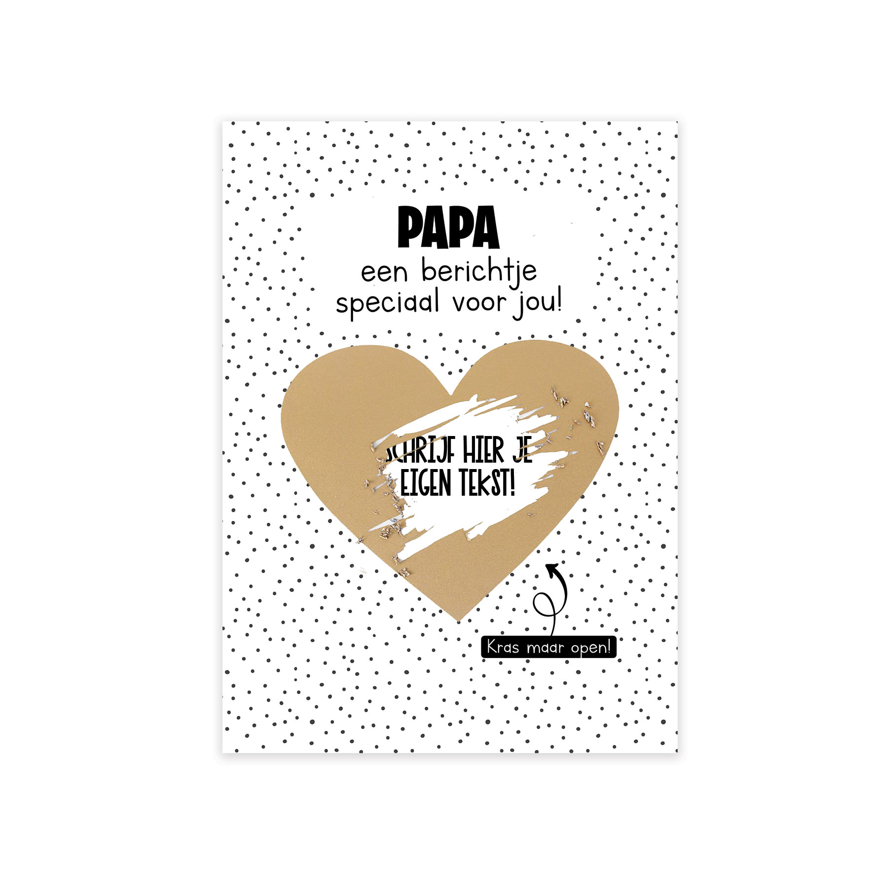 Kraskaart "Papa"