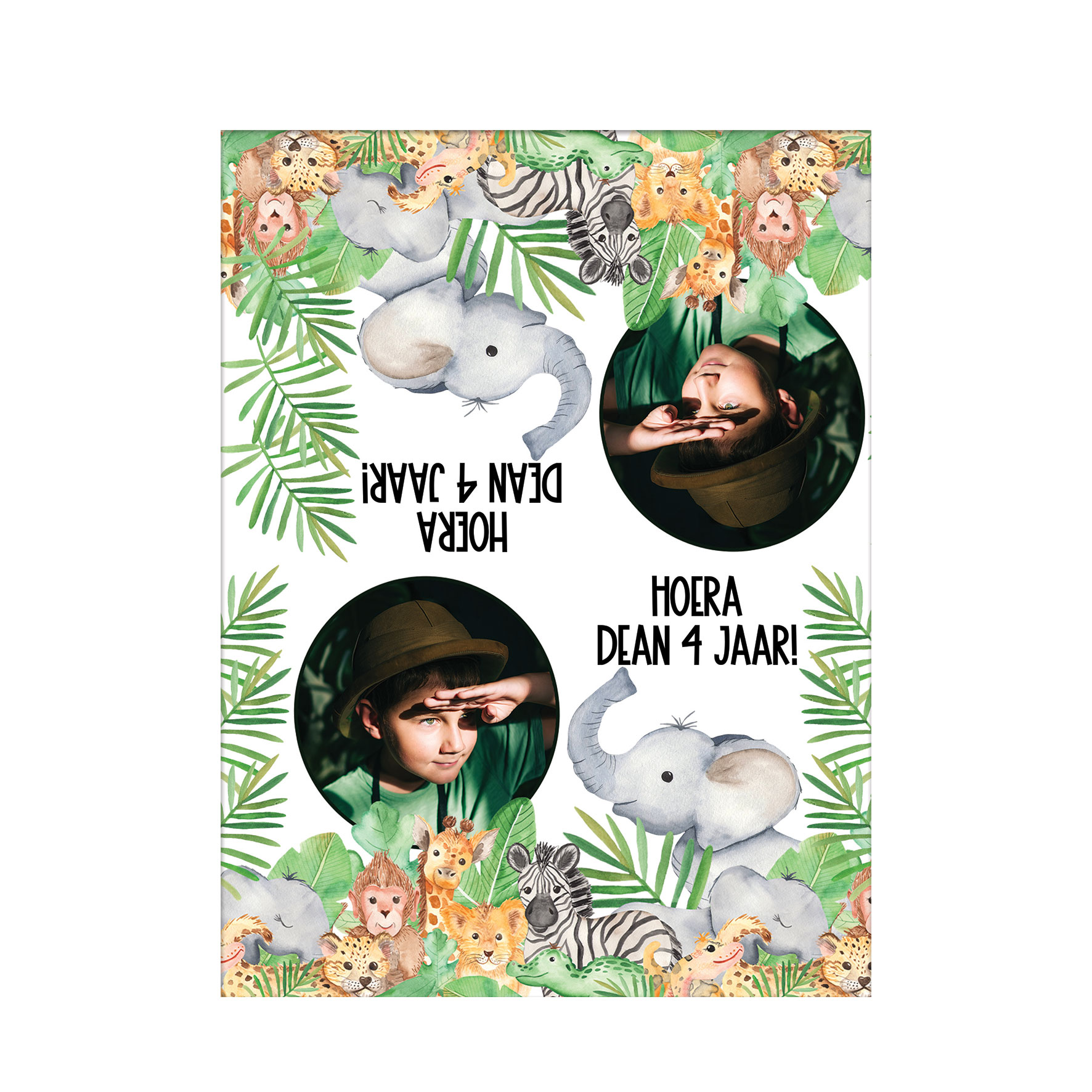 Label + Zakje "Jungle"