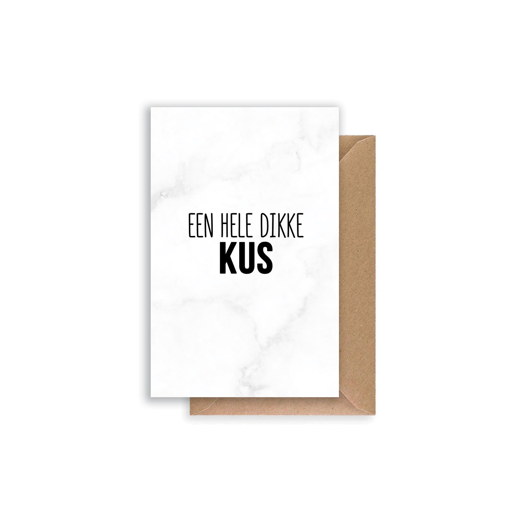Mini Kaart | Dikke kus