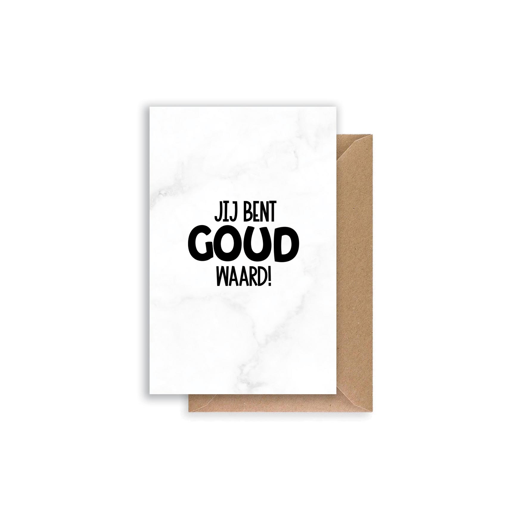 Mini Kaart | Goud waard