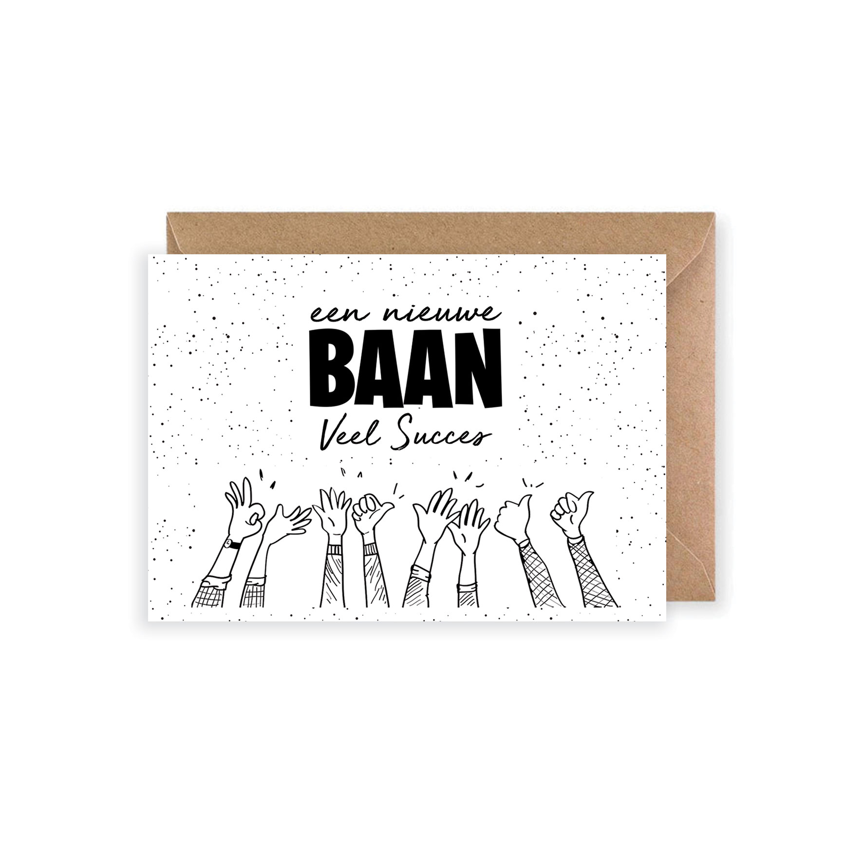 Wenskaart | Nieuwe baan